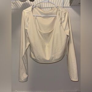 Old Navy Active Powersoft Crop Top - Light Tan